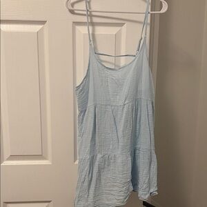 Wild Fable Light Blue Tiered Camisole